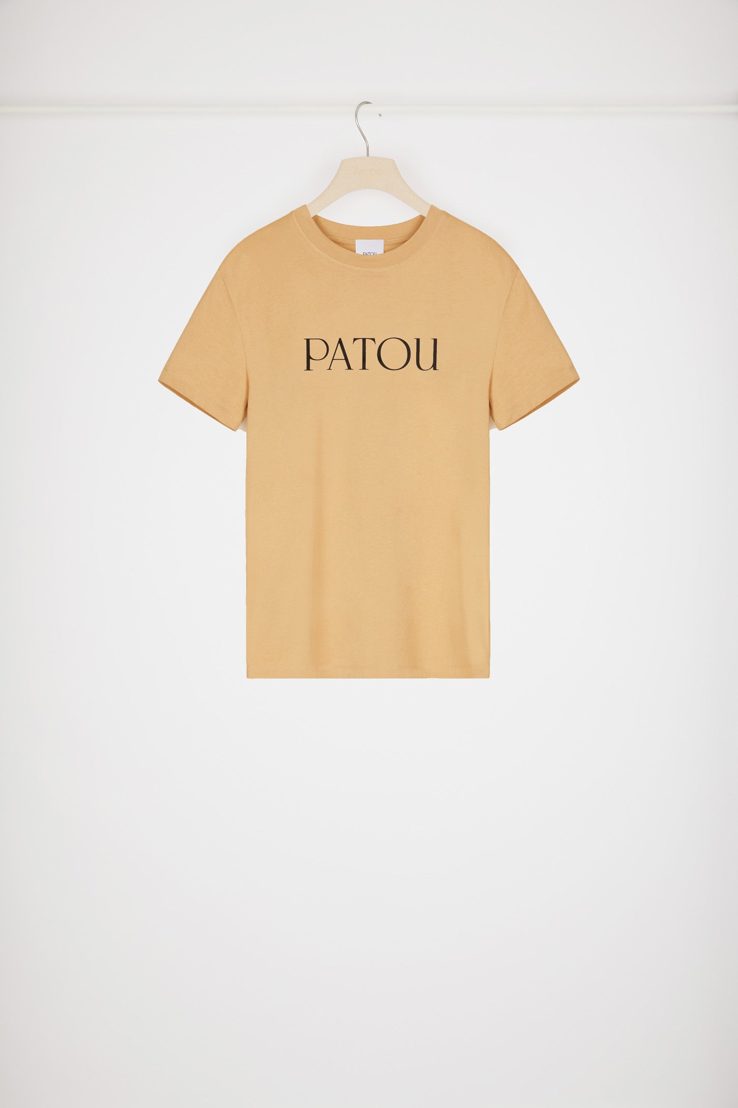 オーガニックコットン パトゥロゴTシャツ - Chestnut - XS