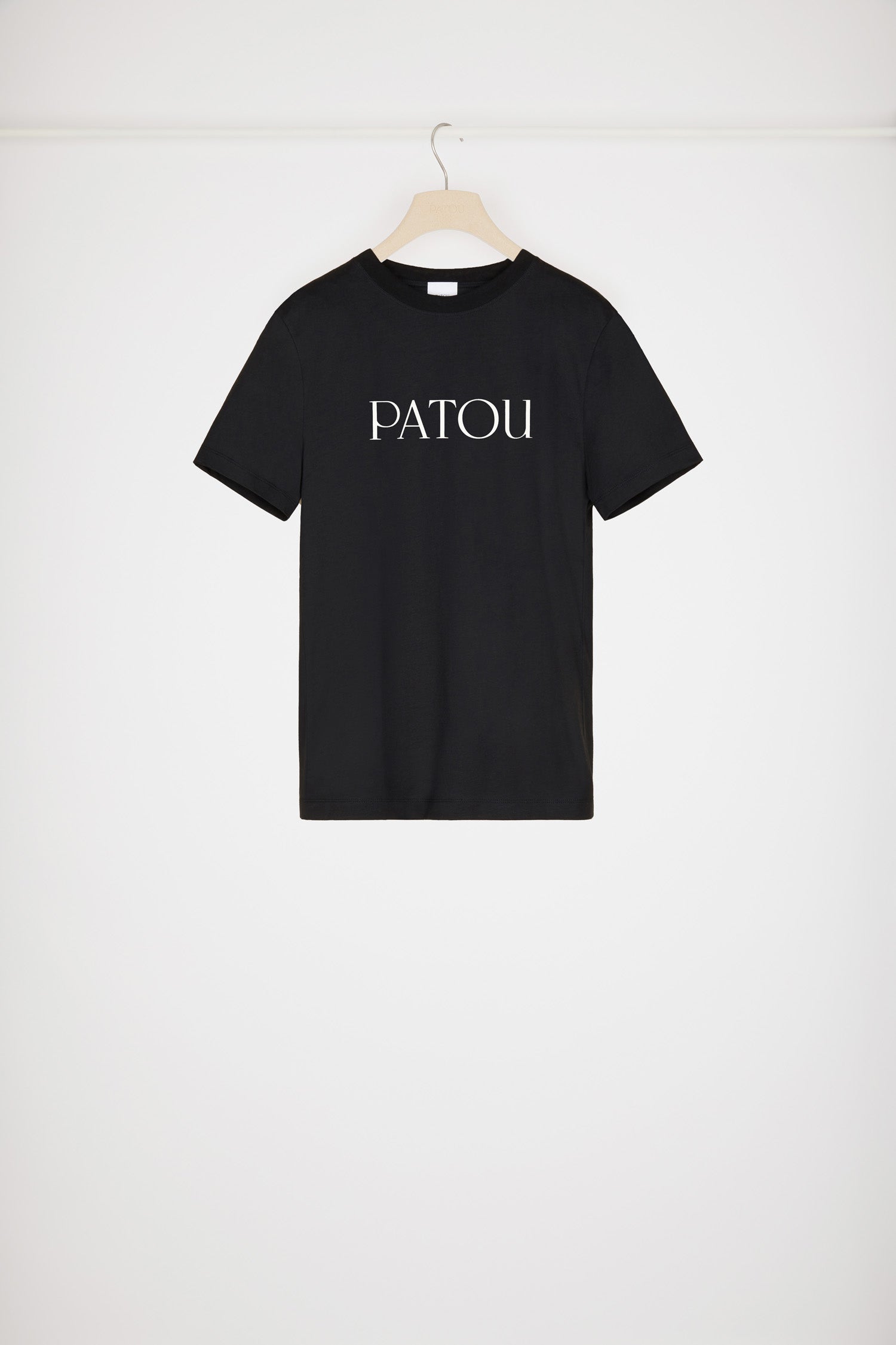 新品未着用 黒XS PATOU オーガニックコットン パトゥロゴTシャツ