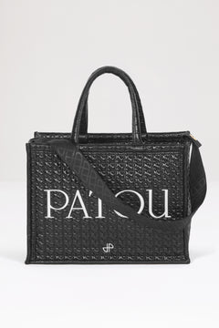 Large Patou tote in eco-friendly quilted nylon