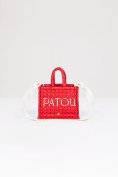Small Patou tote in eco-friendly quilted nylon