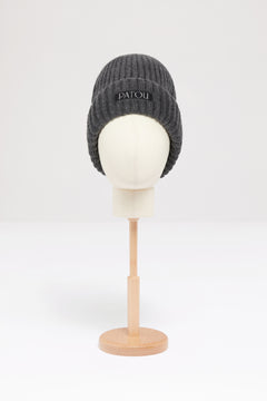 Patou beanie in wool and cashmere