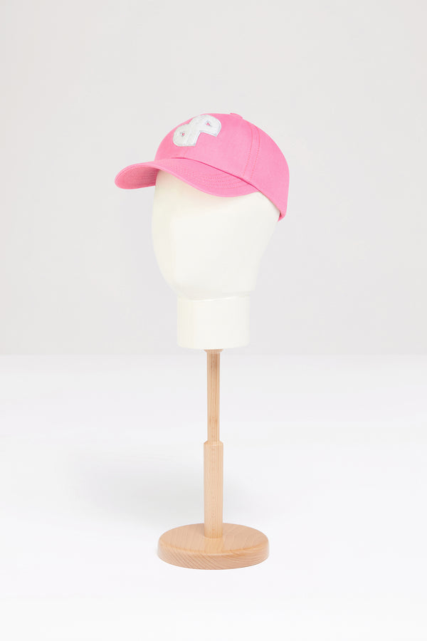 Patou - コットン製JPキャップ - Pink - パトゥ コーデを楽しんでいますか？ピンクのコットン製ベースボールハット。前面にJPパッチ。バックに伸縮性のあるストラップ。ユニセックス スタイル。サイズ：S：頭周り 55cmM：頭周り 57cmL：頭周り 59cm