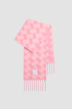 Schal mit JP-Monogramm aus Alpakawollmix