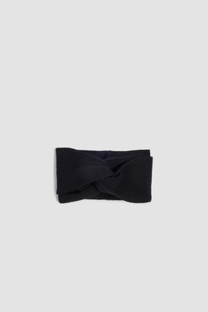 Turban-Stirnband aus nachhaltiger Wolle und Kaschmir