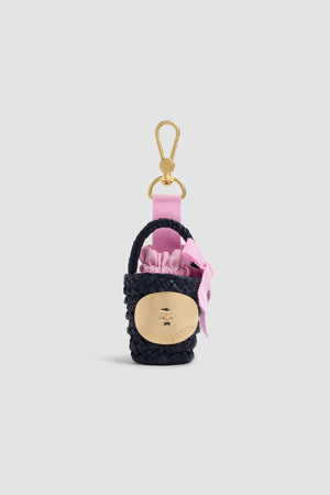 Raffia GG Bucket Bag Charm
