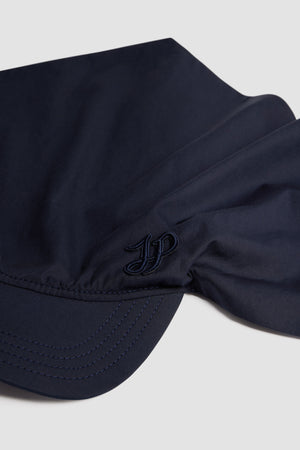 Cappellino foulard in popeline di cotone bio