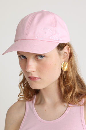 Embroidered Patou logo cap in cotton