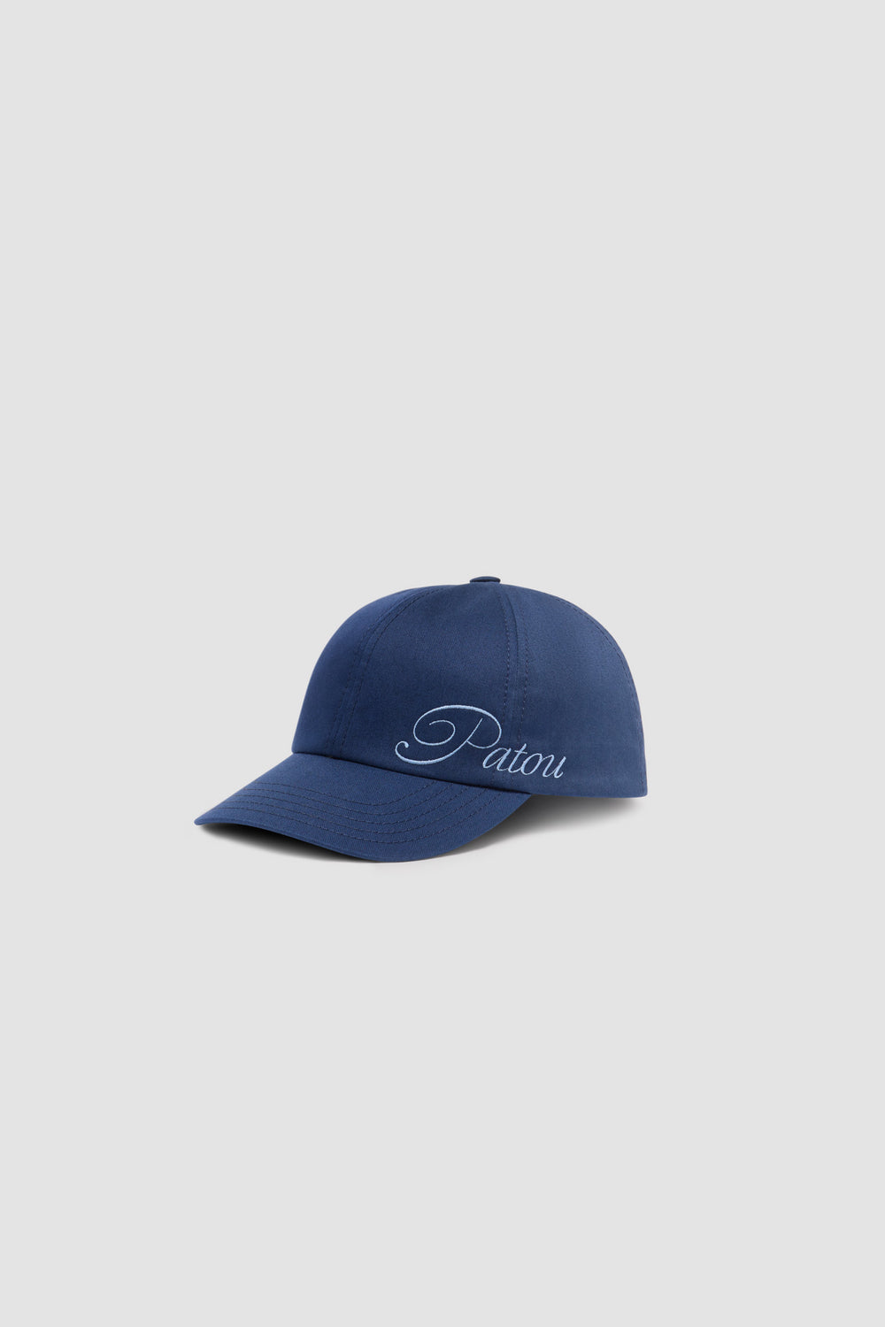 Patou cotton Logo embroidery cap hat AC0400132999B Black White M-L