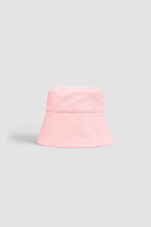 Embroidered Patou logo bucket hat in cotton