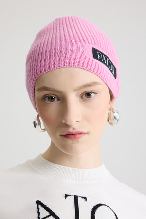 Beanie in wool and cashmere