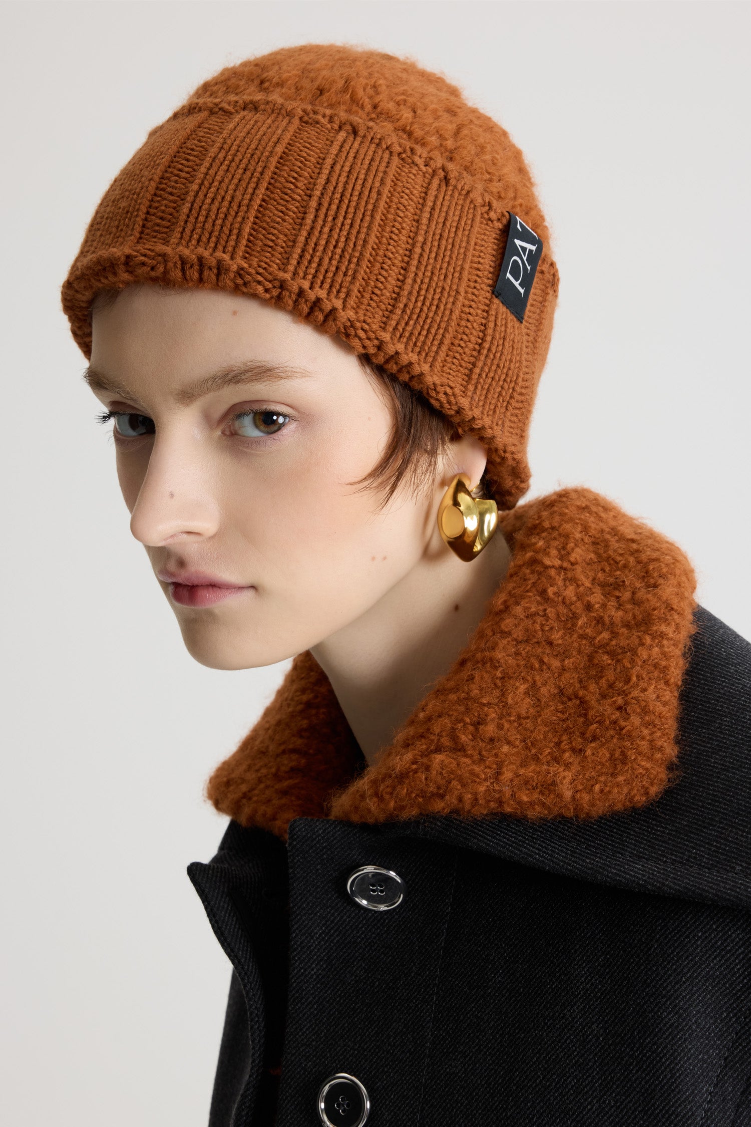 PATOU ウールカシミアキャップ Patou | 帽子