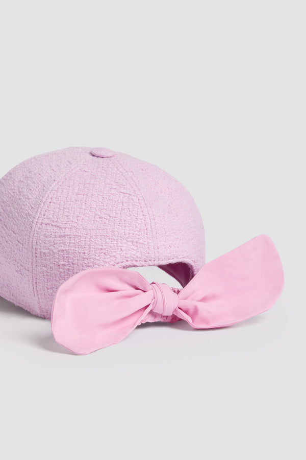 Patou - Blended Cotton Cap - Candy Pink - Pink cap. Blended cotton material. Knot at the back.