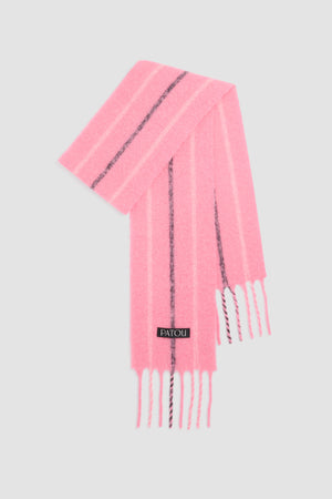 Scarf in alpaca wool blend