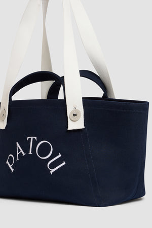 GM Trapeztasche aus Bio-Baumwolle