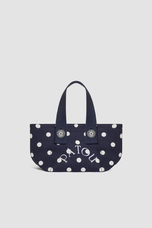 Borsa tote a trapezio PM in cotone biologico