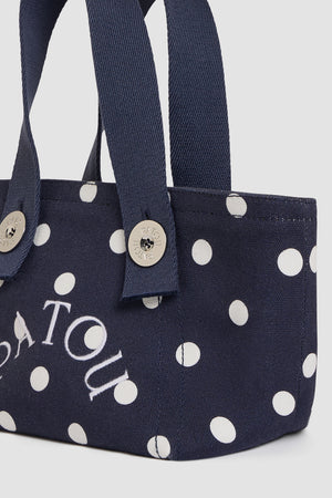 Borsa tote a trapezio PM in cotone biologico
