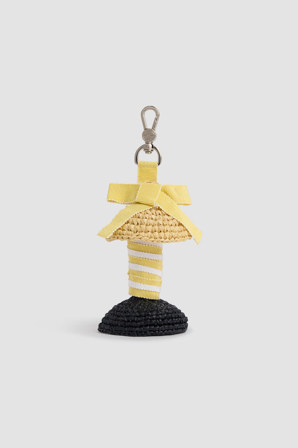 Patou - Charm Silhouette Patou in Rafia - Limelight - Charm silhouette Patou giallo. Materiale in rafia.