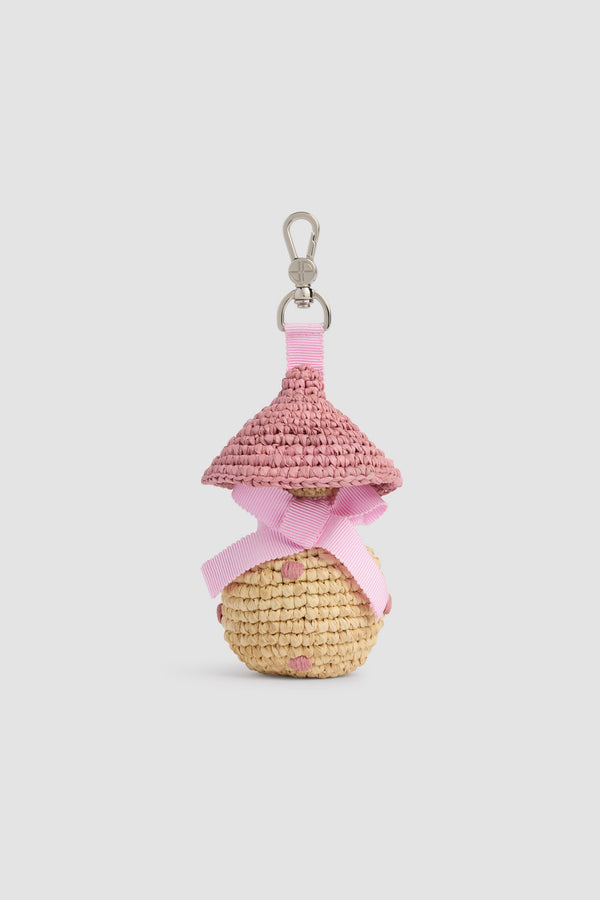 Patou - Charm Silhouette Patou in Rafia - Candy Pink - Charm silhouette Patou rosa. Materiale in rafia.