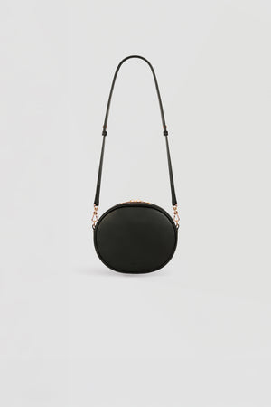 Le JP bag in leather and recycled cotton