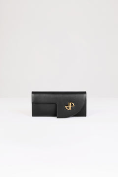 JP chain clutch in leather