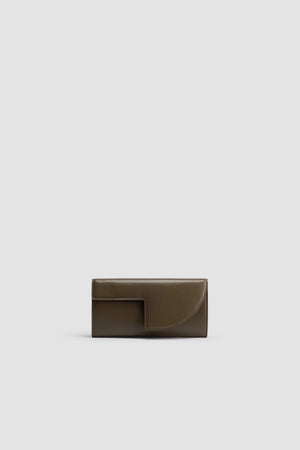 Pochette Patou à chaîne en cuir