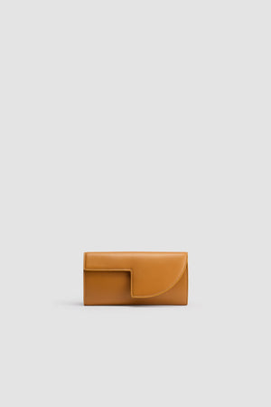 Pochette Patou à chaîne en cuir