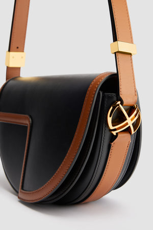 Zweifarbige Tasche Le Patou aus Leder