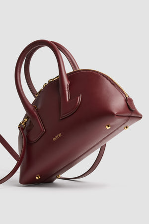 Le Patou Bowling bag in leather