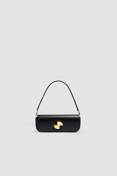 Patou | Le Lock レザー バゲットバッグ