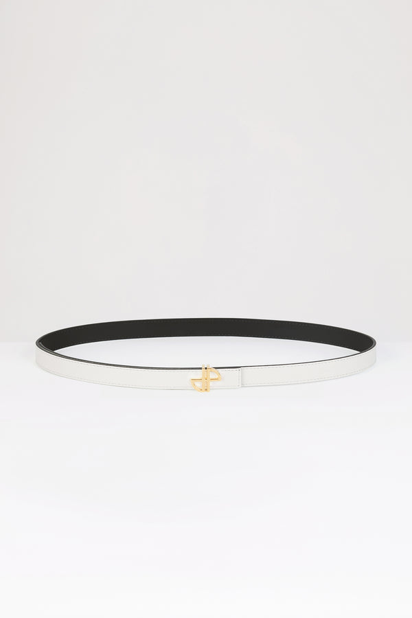 Patou - Thin JP belt in leather