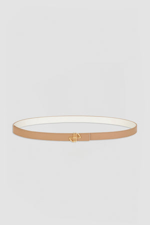 Ceinture JP fine en cuir
