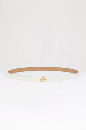Ceinture JP fine en cuir