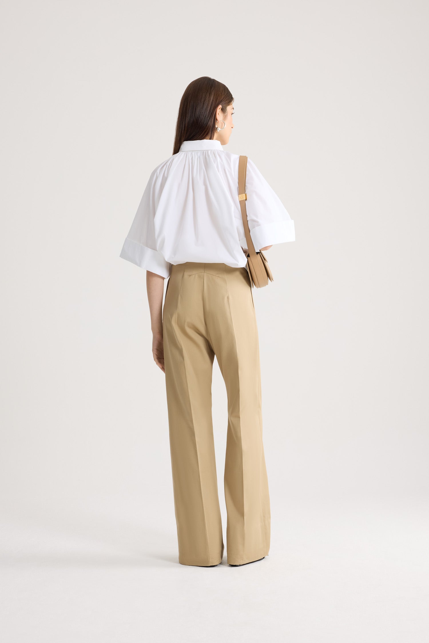 Patou | オーガニックコットン 半袖 ボリュームブラウス
