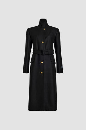 Cappotto sartoriale in misto lana e cachemire ecosostenibile