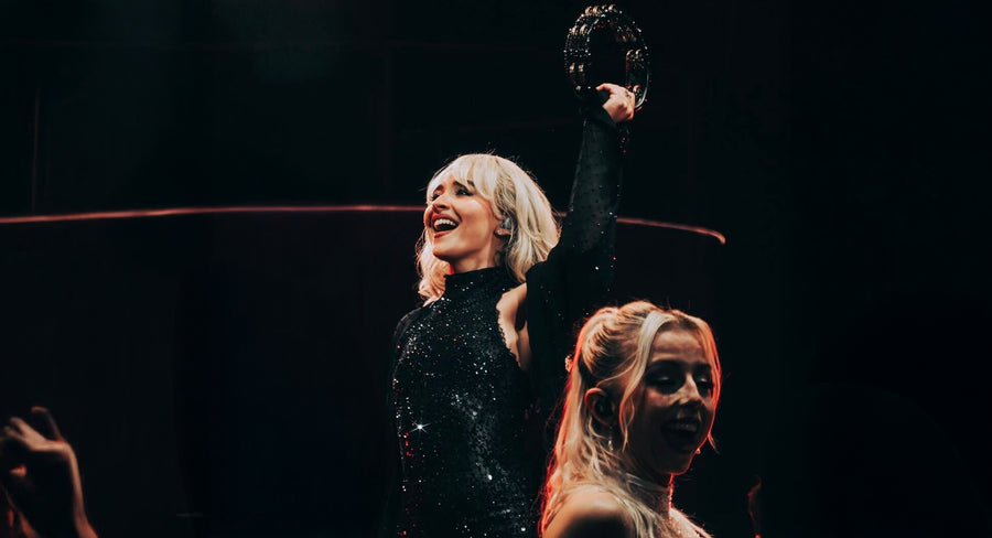 Sabrina Carpenter wears custom Patou