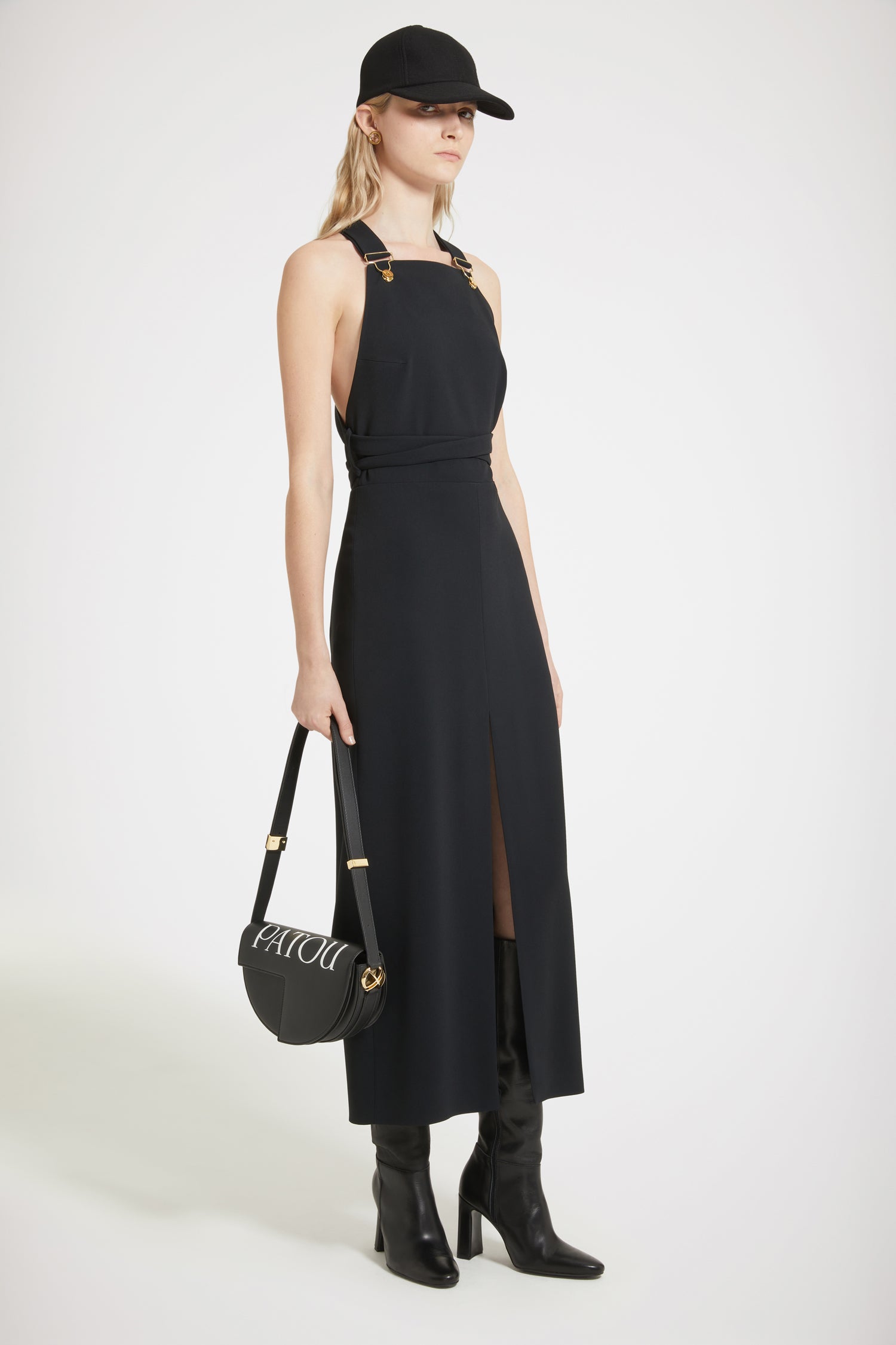 fitted dungaree dress Patou