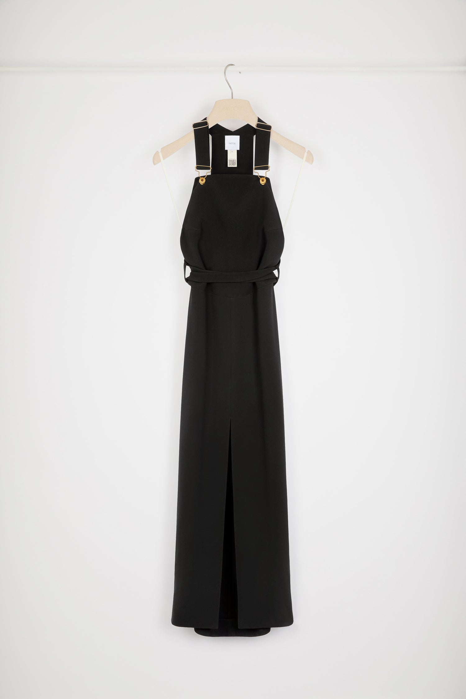 Patou | Dungaree midi dress in technical crepe Patou | Dungaree midi dress in technical crepe