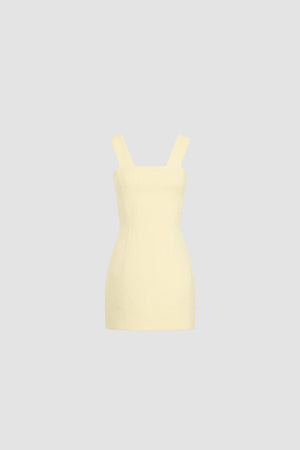 Kurzes Trägerkleid aus Bio-Baumwolle
