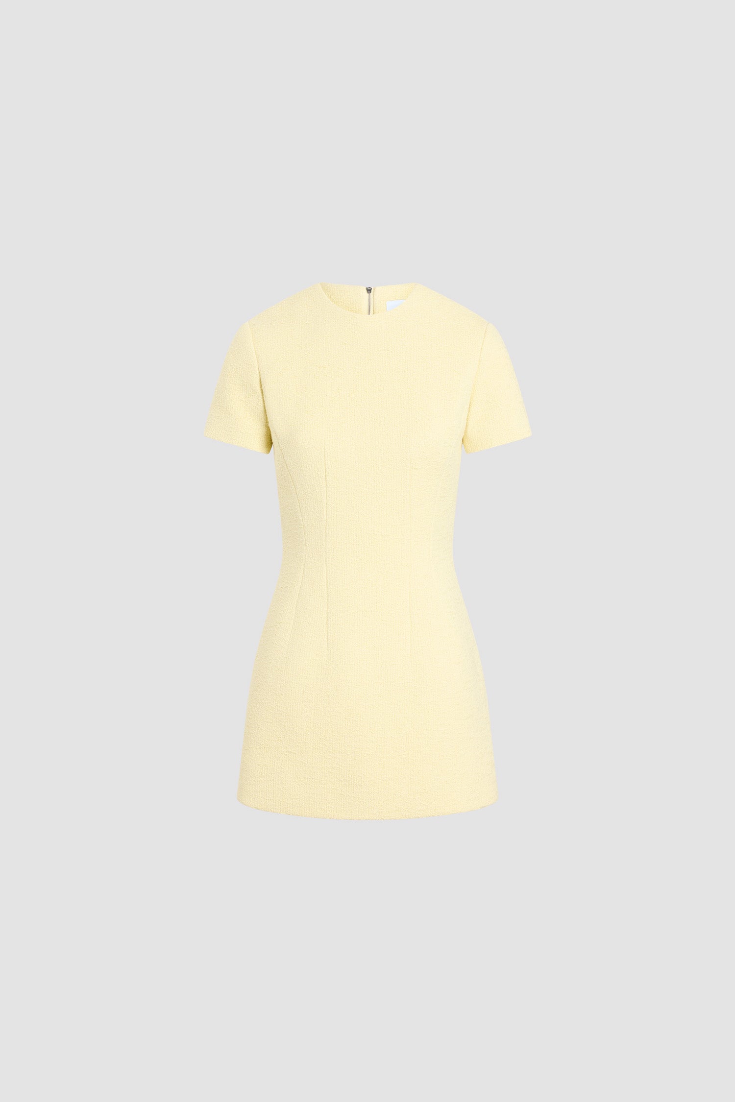 light yellow short dress Odette Satin Mini Mini Length Ava Presley 47297 Short Homecoming