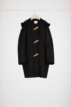 Cashmere and wool blend duffle coat
