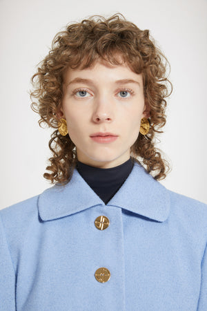 Giacca corta in tweed stretch