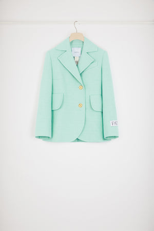 Giacca in tweed di cotone