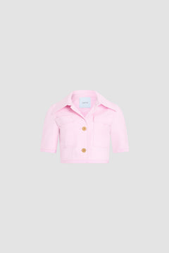 Kurzärmelige Jacke aus Bio-Baumwolle