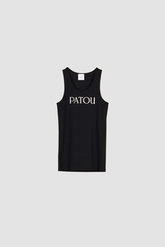 Patou cotton tank top in organic cotton