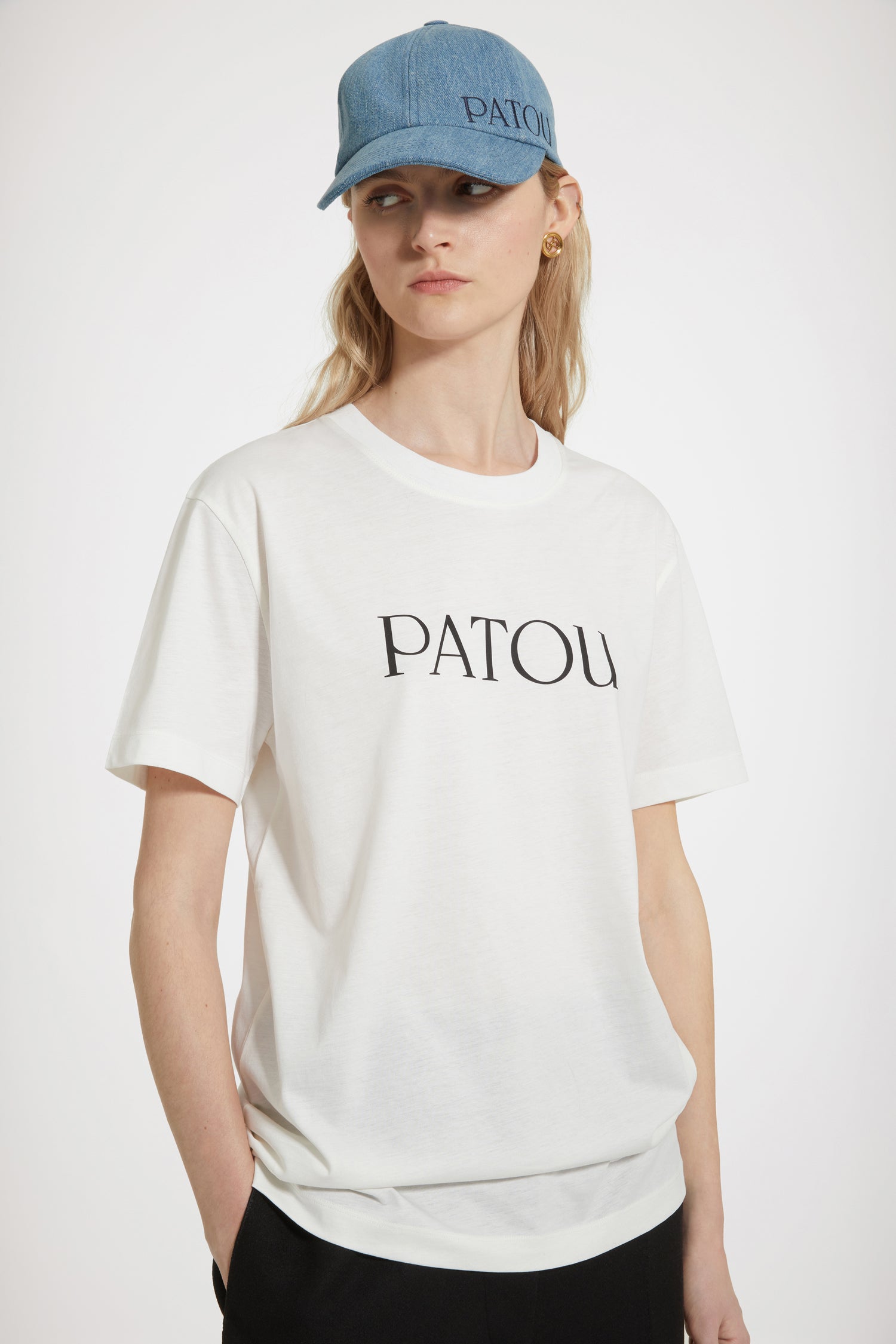 PATOU パトゥ ロゴTシャツ-