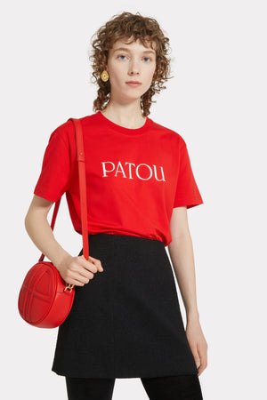 Patou logo t-shirt in organic cotton