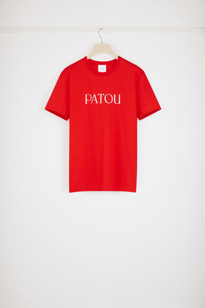 Patou logo t-shirt in organic cotton