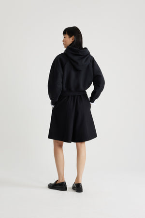 Medallion hoodie in organic cotton