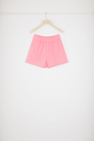Pantaloncino in spugna di cotone bio