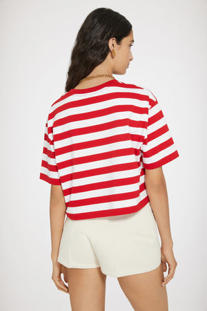 Maglietta Patou a righe in cotone bio